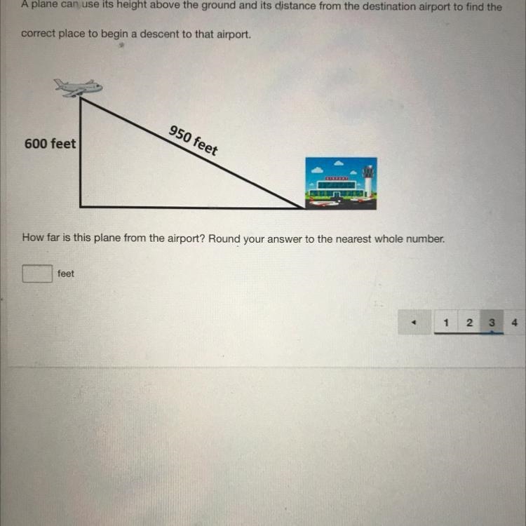 A plane can use its height above the ground and its distance from the destination-example-1