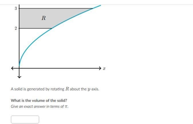 (ill give 25) let r be the region enclosed by the y-axis, the line y = 2, the line-example-2