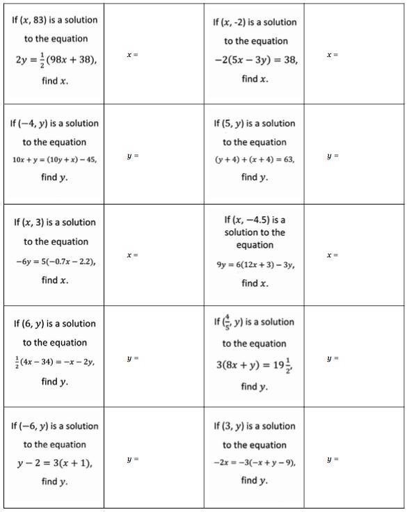 If (x,83) is a solution to the equation 2y=1/2(98x+38), find x.-example-1