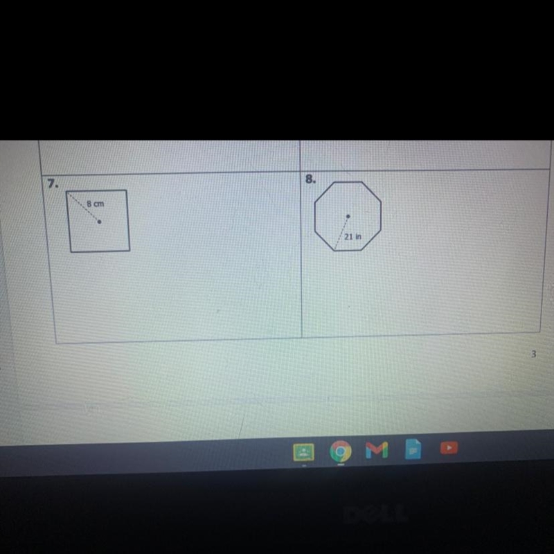 Find the area of each figure-example-1