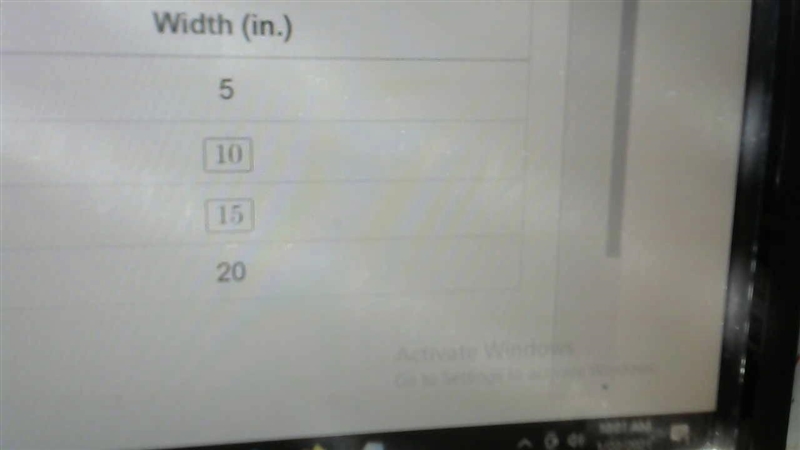 Am i right 50 points Enter the missing numbers in the boxes to complete the table-example-4