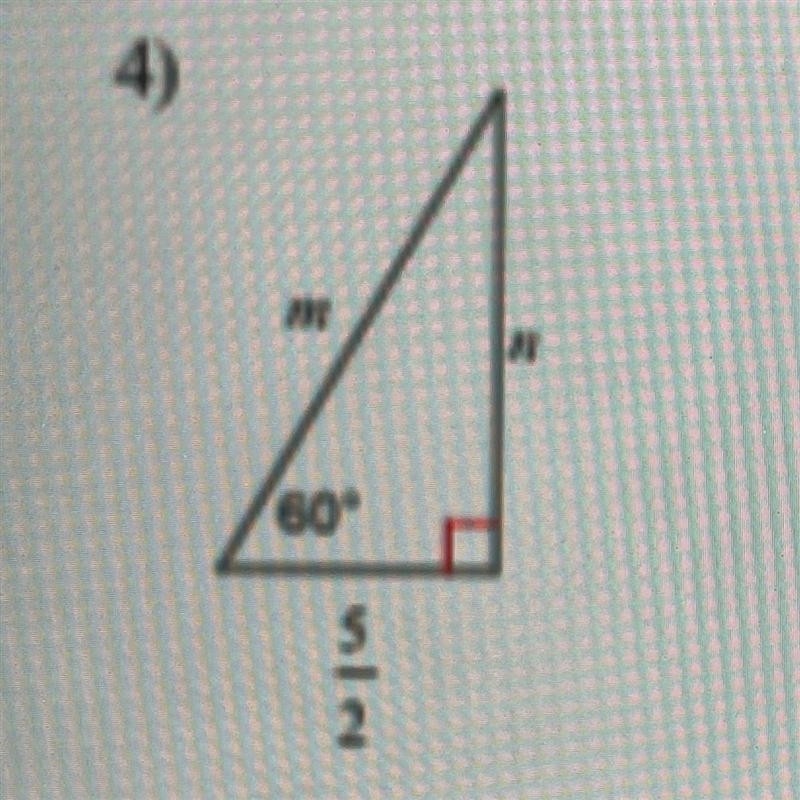 PLEASE HELP ME ASAP ?!?!? Find the missing side lengths. Leave your answers as radicals-example-1