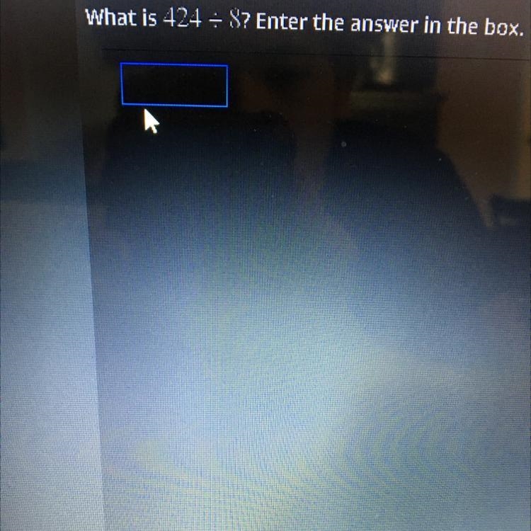 What is 424 = 87 Enter the answer in the box.-example-1