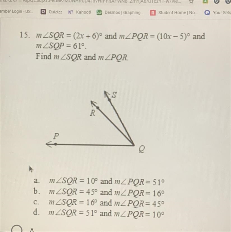 Find angle sqr and pqr-example-1