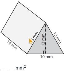 I NEED HELP ASAP!!!!! please help out; What is the surface area of this triangular-example-1