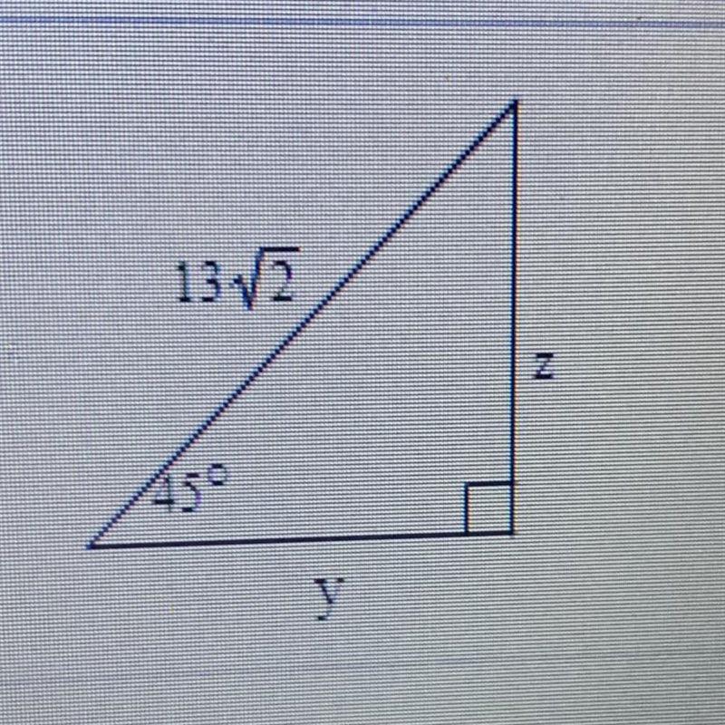 Find the value of each variable. If your answer is not an integer, write it in simplest-example-1