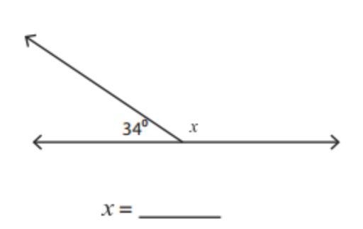 Find the supplementary angle.-example-1