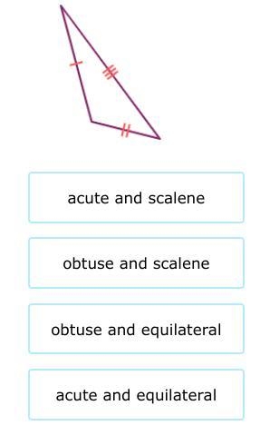 Classify this triangle by its sides and angles.-example-1