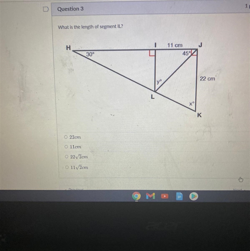 What is the length segment of IL?-example-1