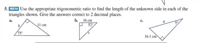 For A I somehow got 41.05 but its 2.95cm can someone show me the working and what-example-1