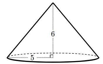 Find the volume of the cone. Use 3.14 for pi.-example-1