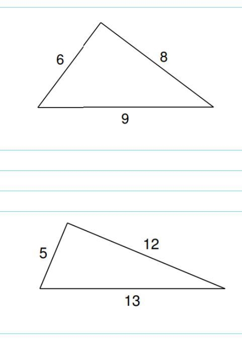 Can someone help me we are suppose to do pythagorean theorem.-example-1