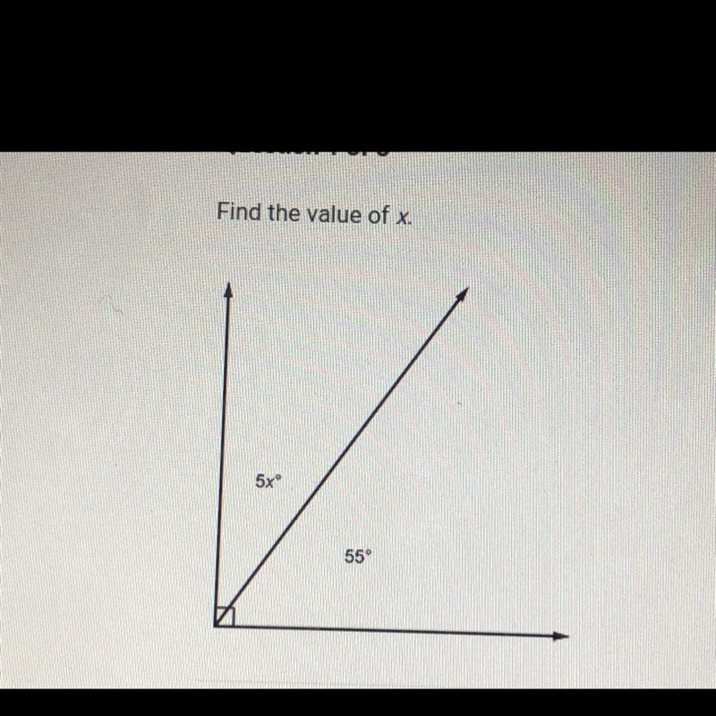 Find the value of X Answers: A. 7 B. 25 C. 11 D.18-example-1