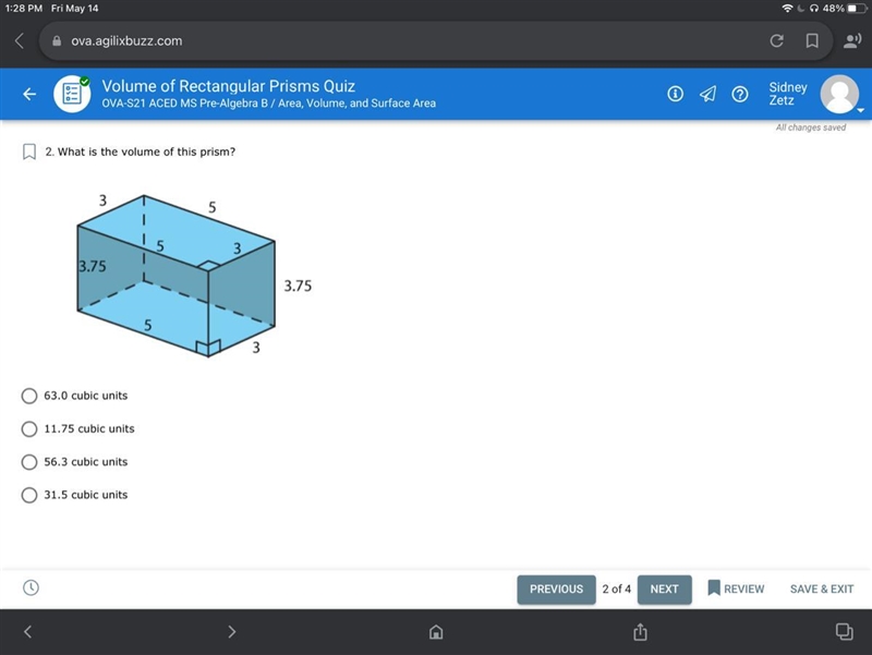 What is the volume of this prism?-example-1