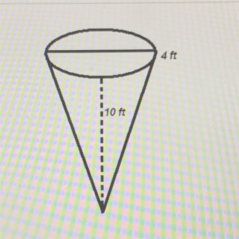 What is the volume of this cone?-example-1