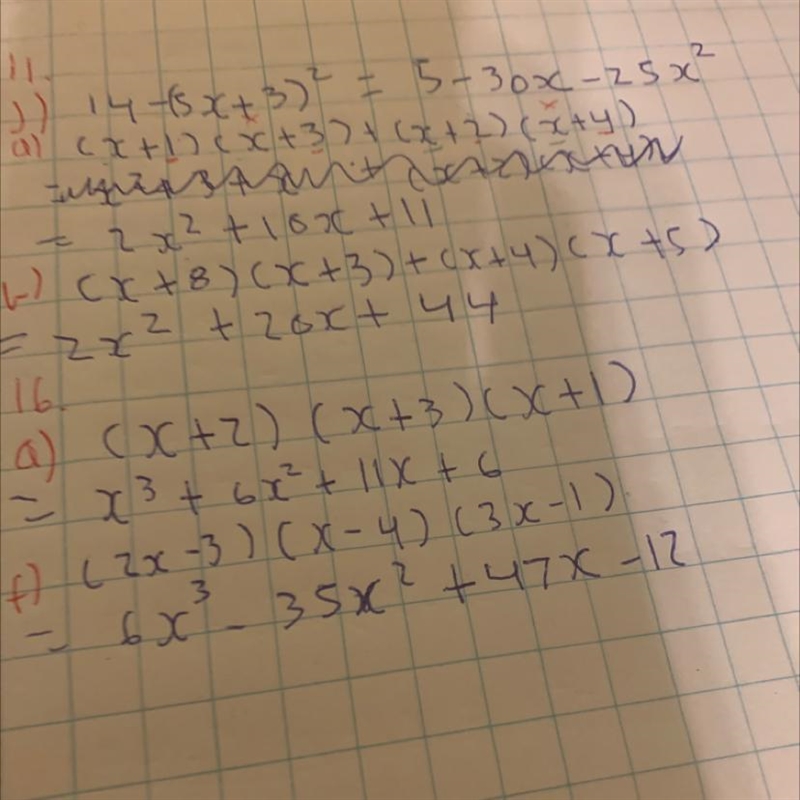 (2x-3)(x-4)(3x-1) How do u get the 35x2 and 47x?-example-1