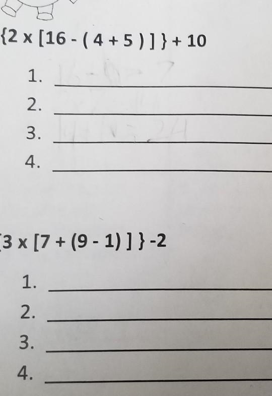 Please help step by step Parentheses, Braces, and Brackets​-example-1