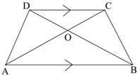 The figure below shows a trapezoid, ABCD, having side AB parallel to side DC. The-example-1