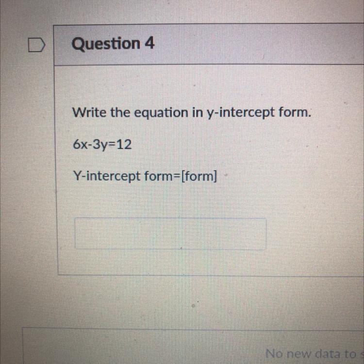 Write the equation in y intercept form-example-1