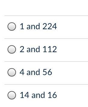 The product of two consecutive even numbers is 224. What are these two numbers?-example-1