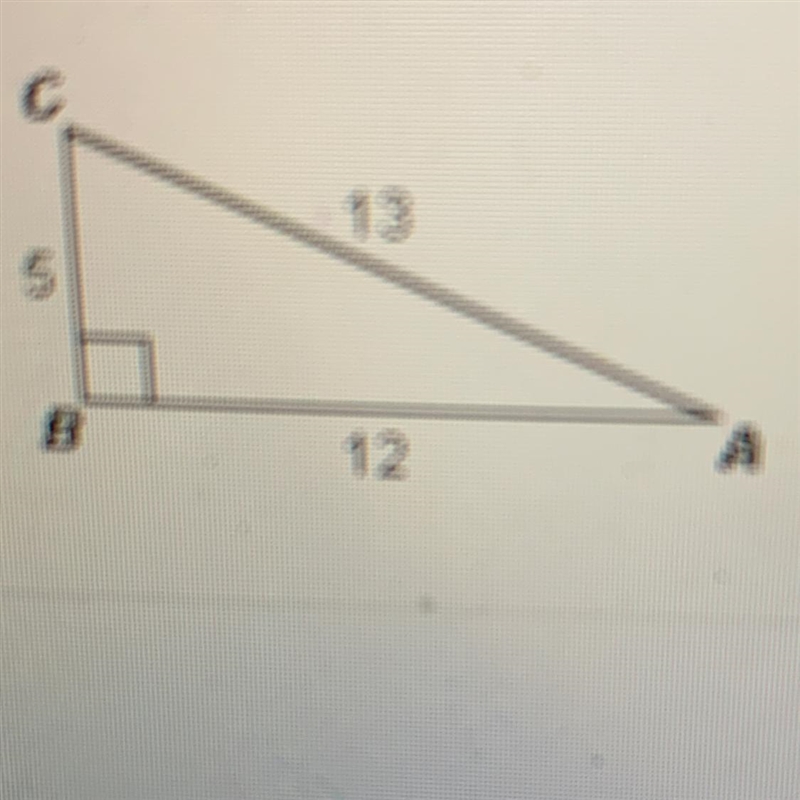 Select the true statement about triangle ABC. A. sin A = tan C B. sin A = sin C C-example-1