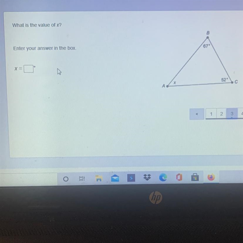 What is the value of x? Enter your answer in the box.-example-1