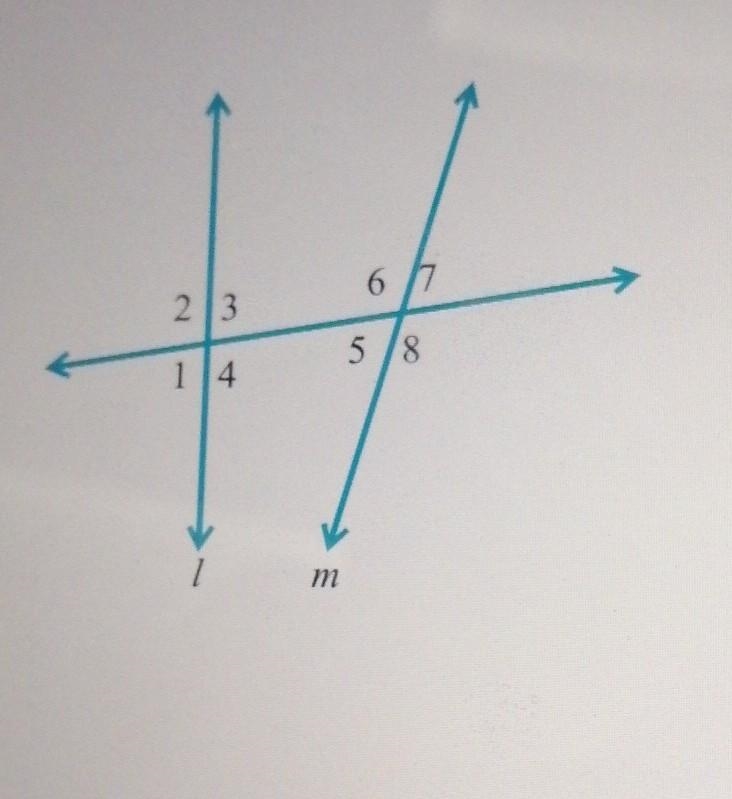 Find (Supplementary angles) and the (Vertical angles). PLEASE​-example-1