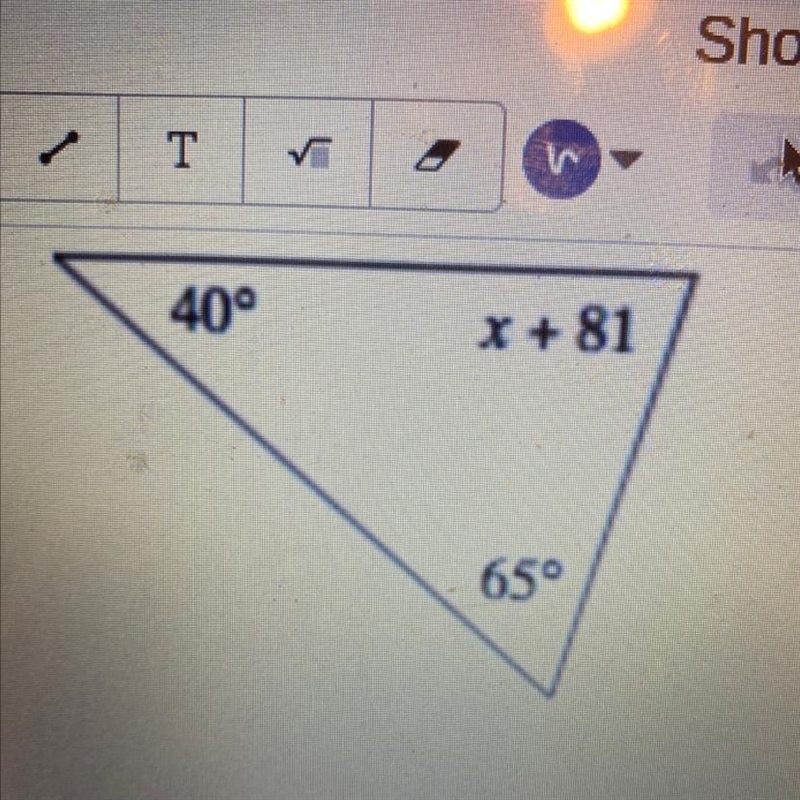 Solve for x (geometry)-example-1