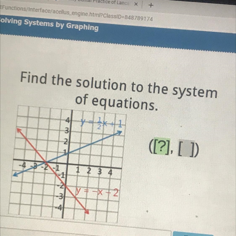 HELP PLEASE find the solution to the system of equations￼-example-1