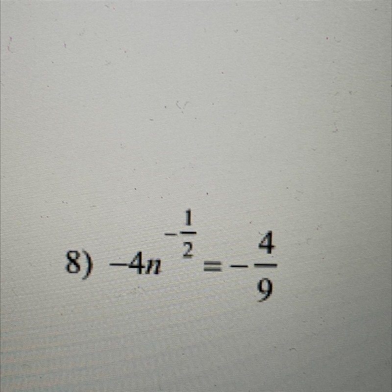 Someone please solve this rational exponent equation plss-example-1