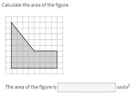 Calculate the area of the figure. HELP-example-1