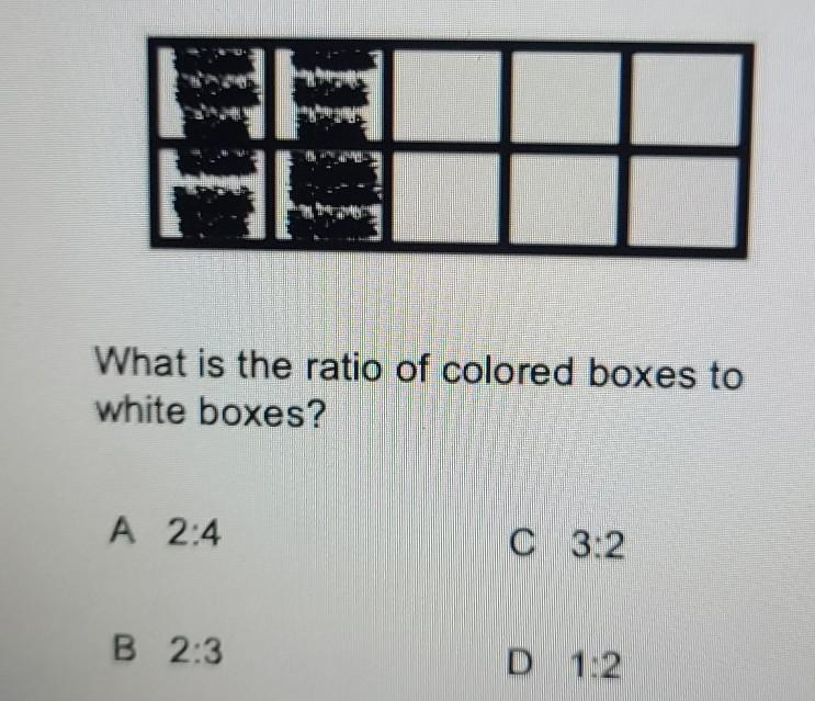 1. Jake drew this rectangle and colored it in this pattern.​-example-1