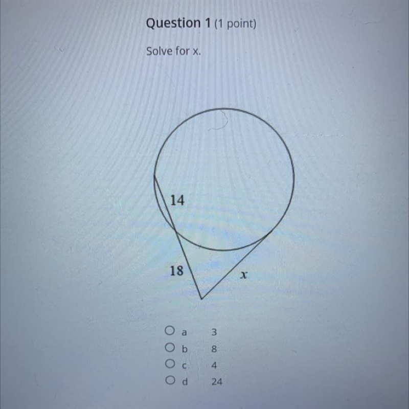 Question: Solve for x.-example-1