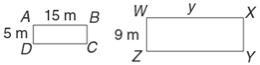 Find the unknown length in the pair of similar figures.-example-1