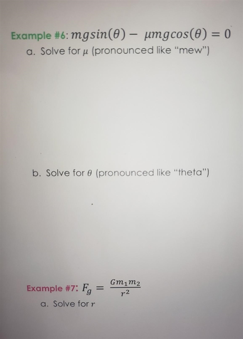 What type of math is this problem below? (example 6) ​-example-1