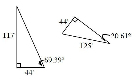 Are the two triangles below congruent? explain how you know-example-1