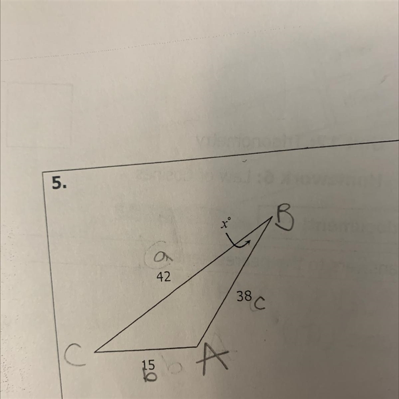 Did I label this triangle correctly?-example-1