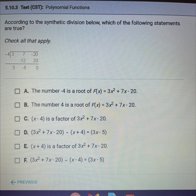 Can someone help me? I don’t have much time. According to the synthetic division below-example-1