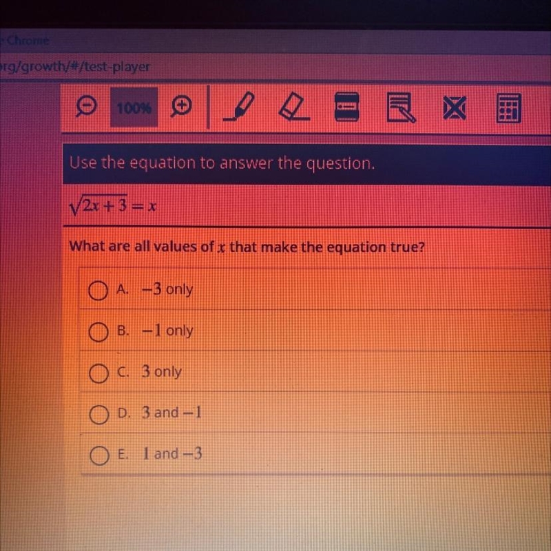 What are all values of x that make the equation true?-example-1