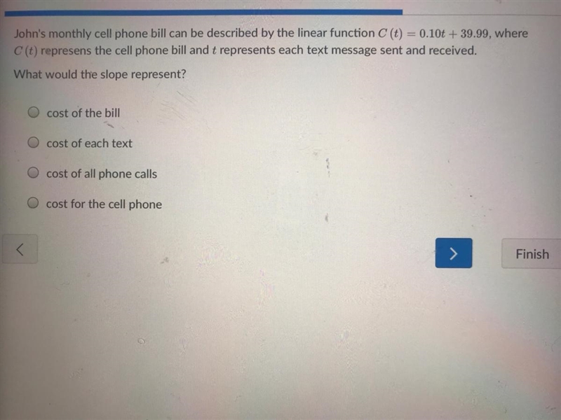 What would the slope represent-example-1