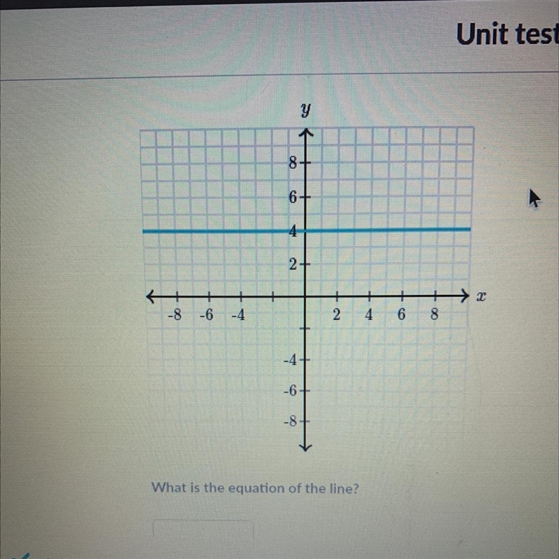 What is the equation of the line?-example-1