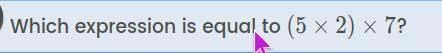 (5x2)x7? What is the answer??????????????????????????????????????????????????????????????????-example-1