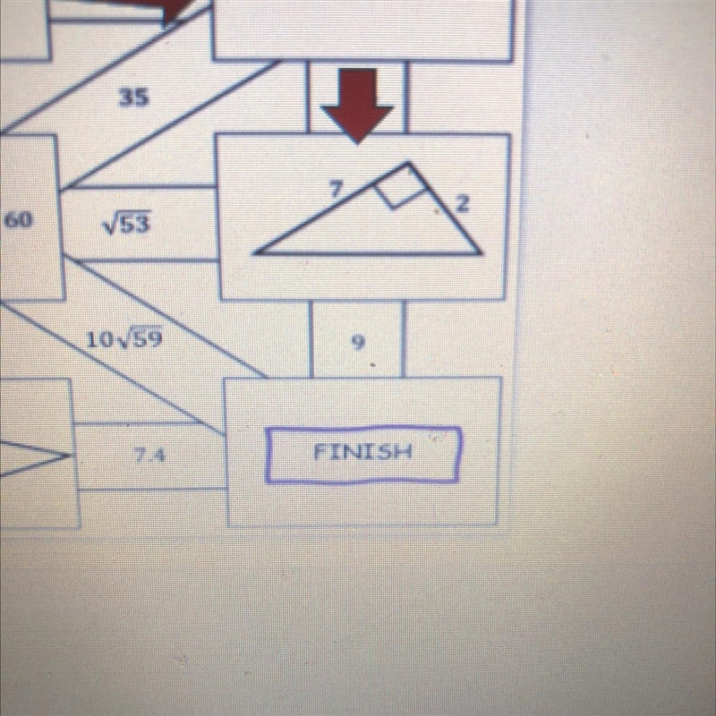 Hey so I need help with Pythagorean thm. I’m not sure if it’s 9 or the square root-example-1