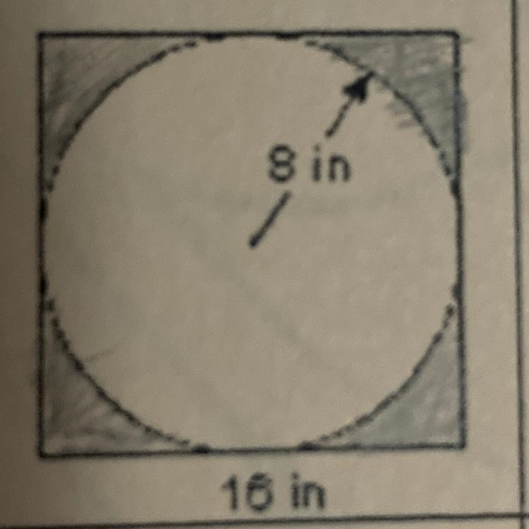 Find The area of the shaded region-example-1