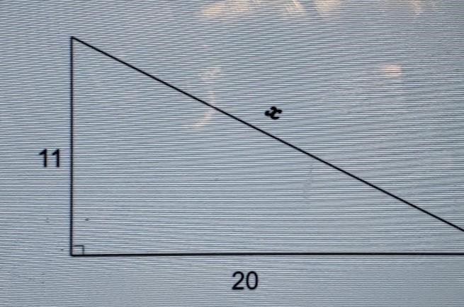 Solve for x. Round to the nearest tenth. ​-example-1