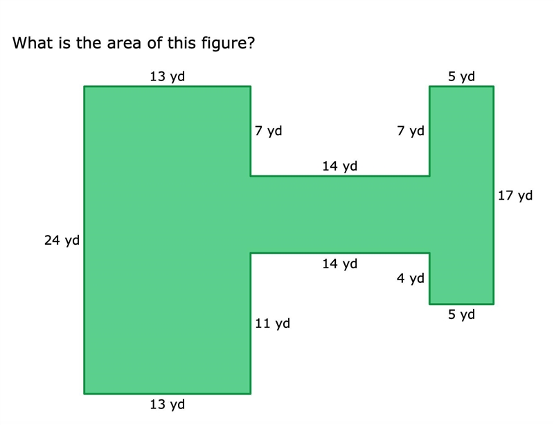 What is the area of this figure?-example-1