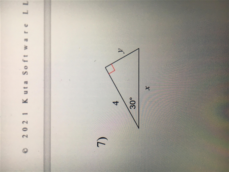 Can someone help me with this triangle?? Find missing side lengths-example-1