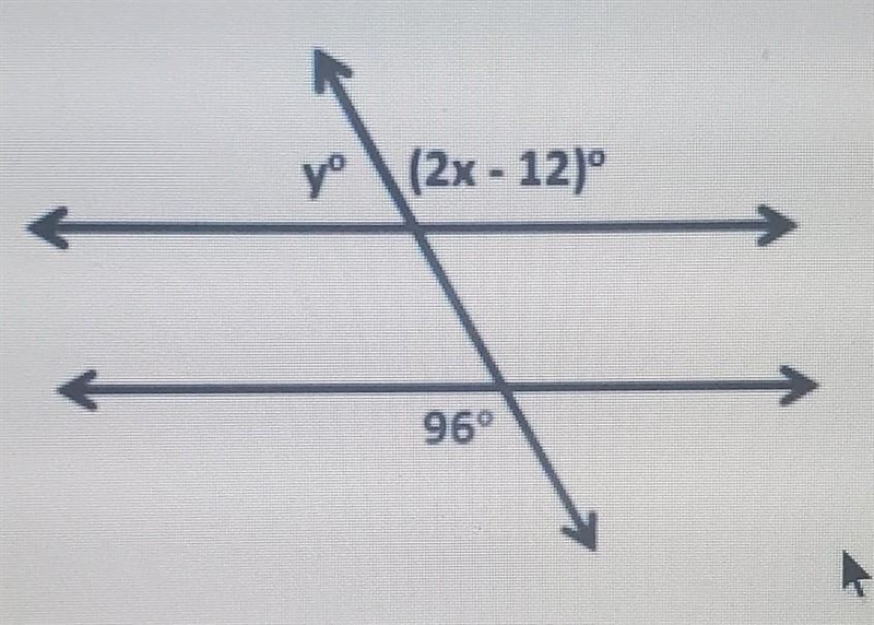 16. Find the value of y. ​-example-1