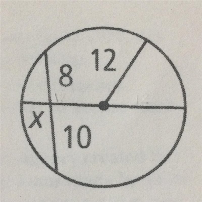 Help plz! Chords, secant segments and tangents are shown. Write an equation, then-example-1