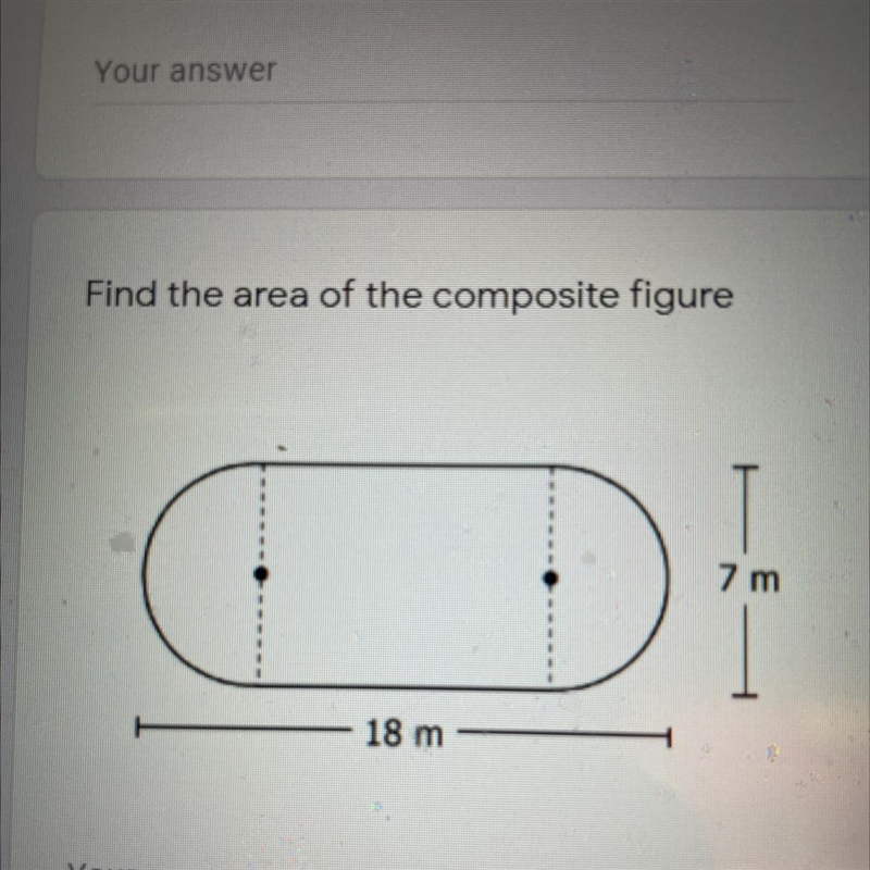 I REALLY NEED HELP!! Find the area of the composite figure-example-1